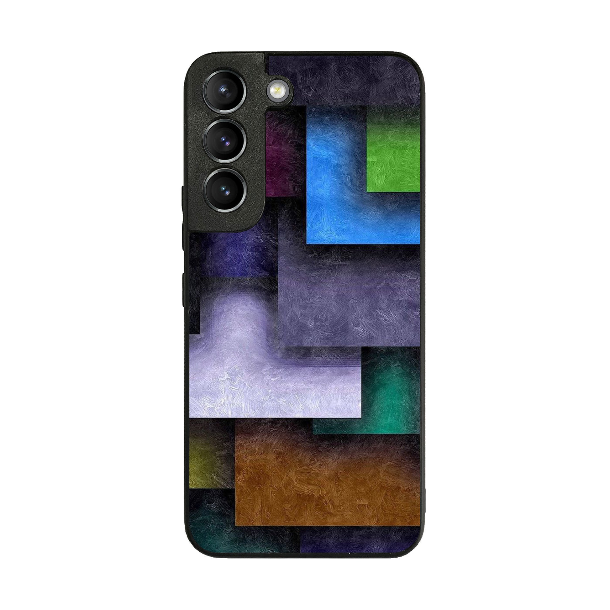 Colorful Rectangel Art Galaxy S22 / S22 Plus Case