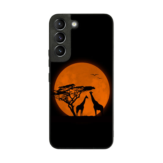 Giraffes Silhouette Galaxy S22 / S22 Plus Case