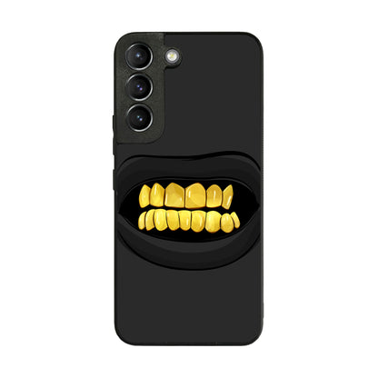 Gold Grillz Galaxy S22 / S22 Plus Case