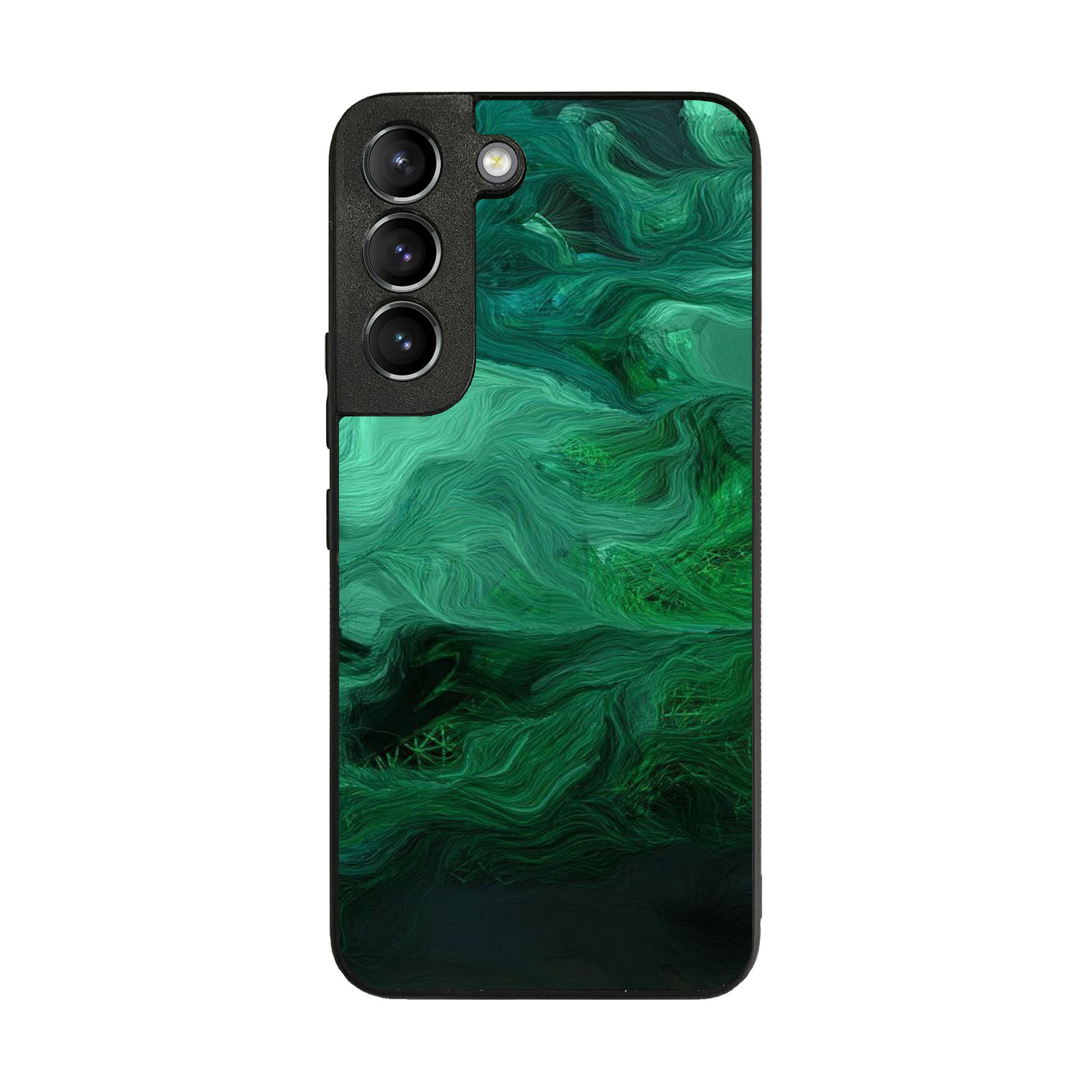 Green Abstract Art Galaxy S22 / S22 Plus Case