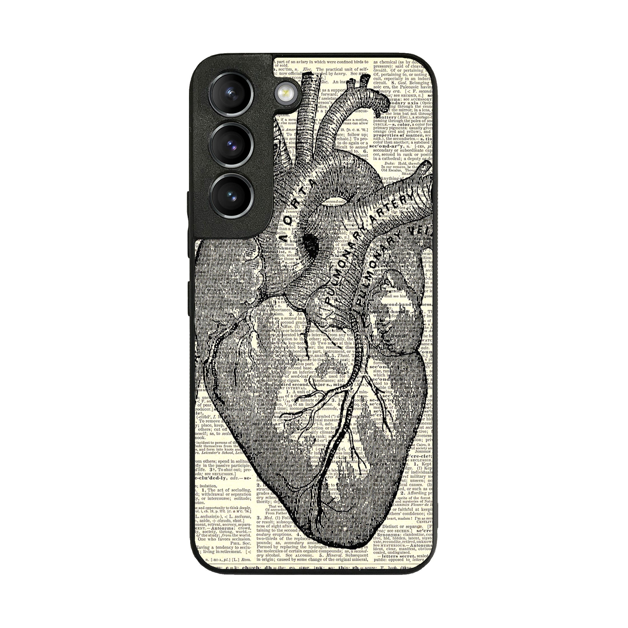 Heart Book Art Galaxy S22 / S22 Plus Case