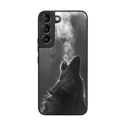 Howling Wolves Black and White Galaxy S22 / S22 Plus Case