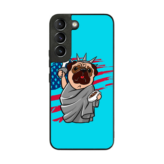 Independence Day Pug Galaxy S22 / S22 Plus Case