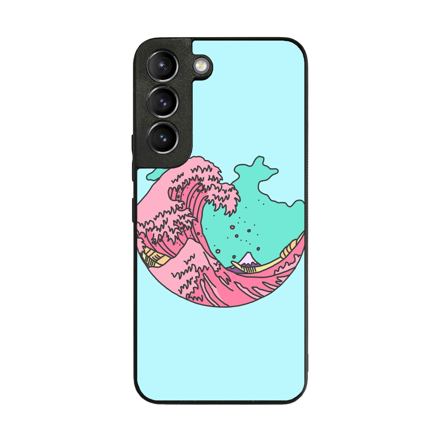 Japanese Pastel Wave Galaxy S22 / S22 Plus Case