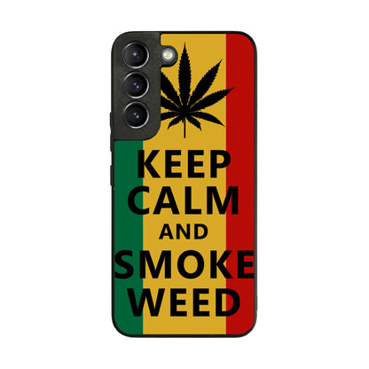 Keep Calm And Smoke Weed Galaxy S22 / S22 Plus Case