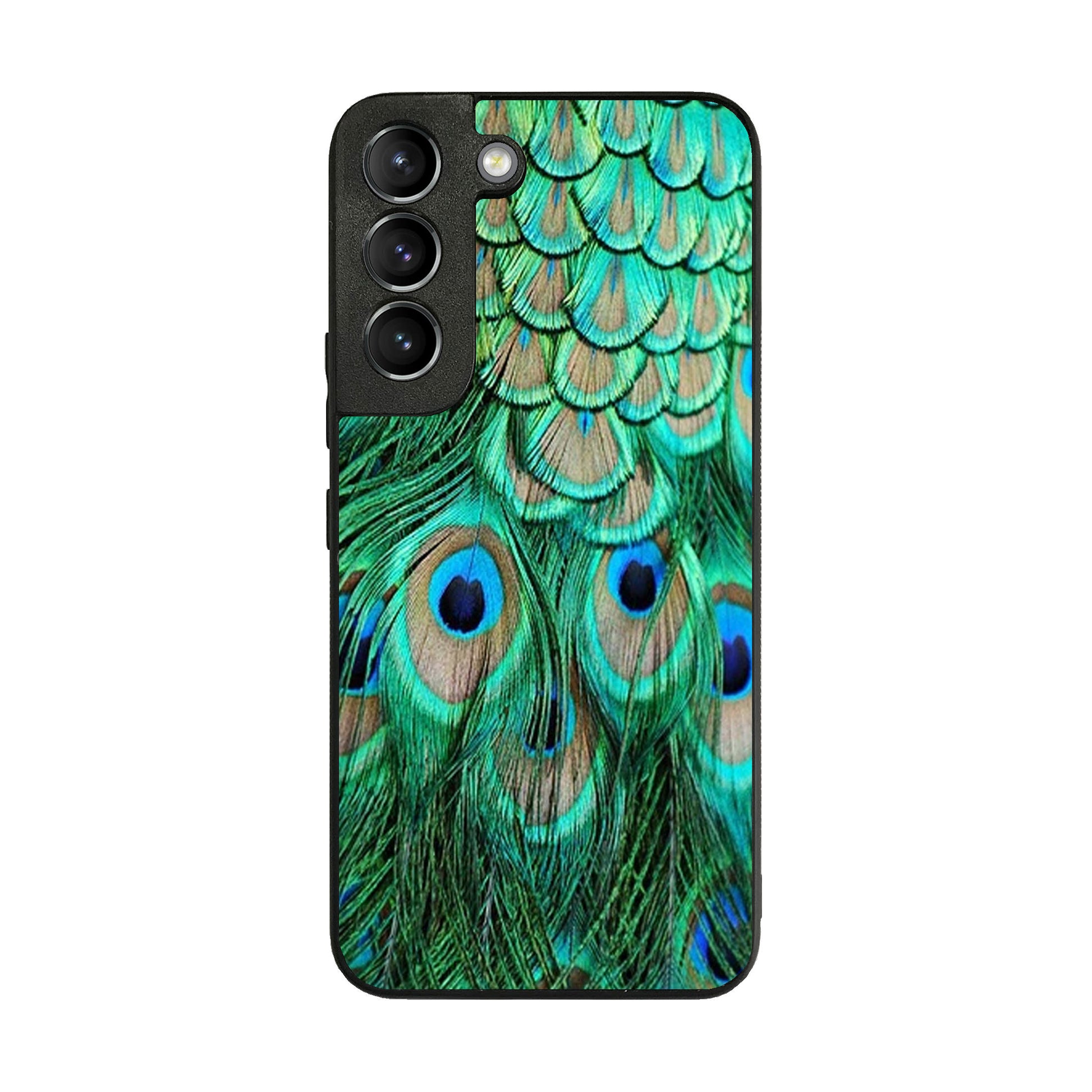 Peacock Feather Galaxy S22 / S22 Plus Case
