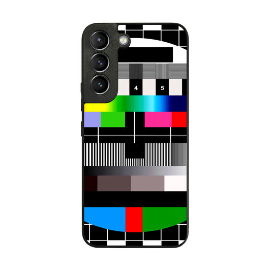 Scheme Pause TV Colorful Mesh Galaxy S22 / S22 Plus Case