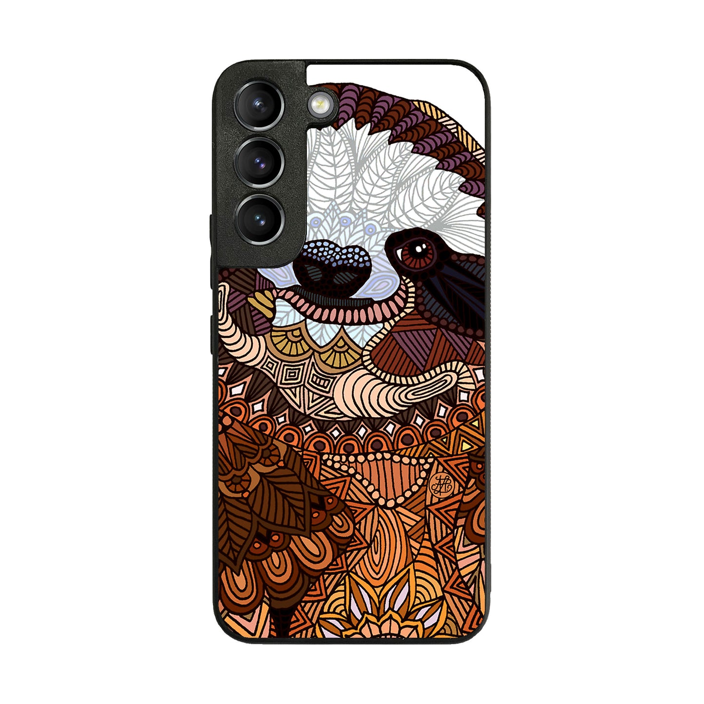 Sloth Ethnic Pattern Galaxy S22 / S22 Plus Case