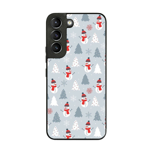 Snowmans Pattern Galaxy S22 / S22 Plus Case