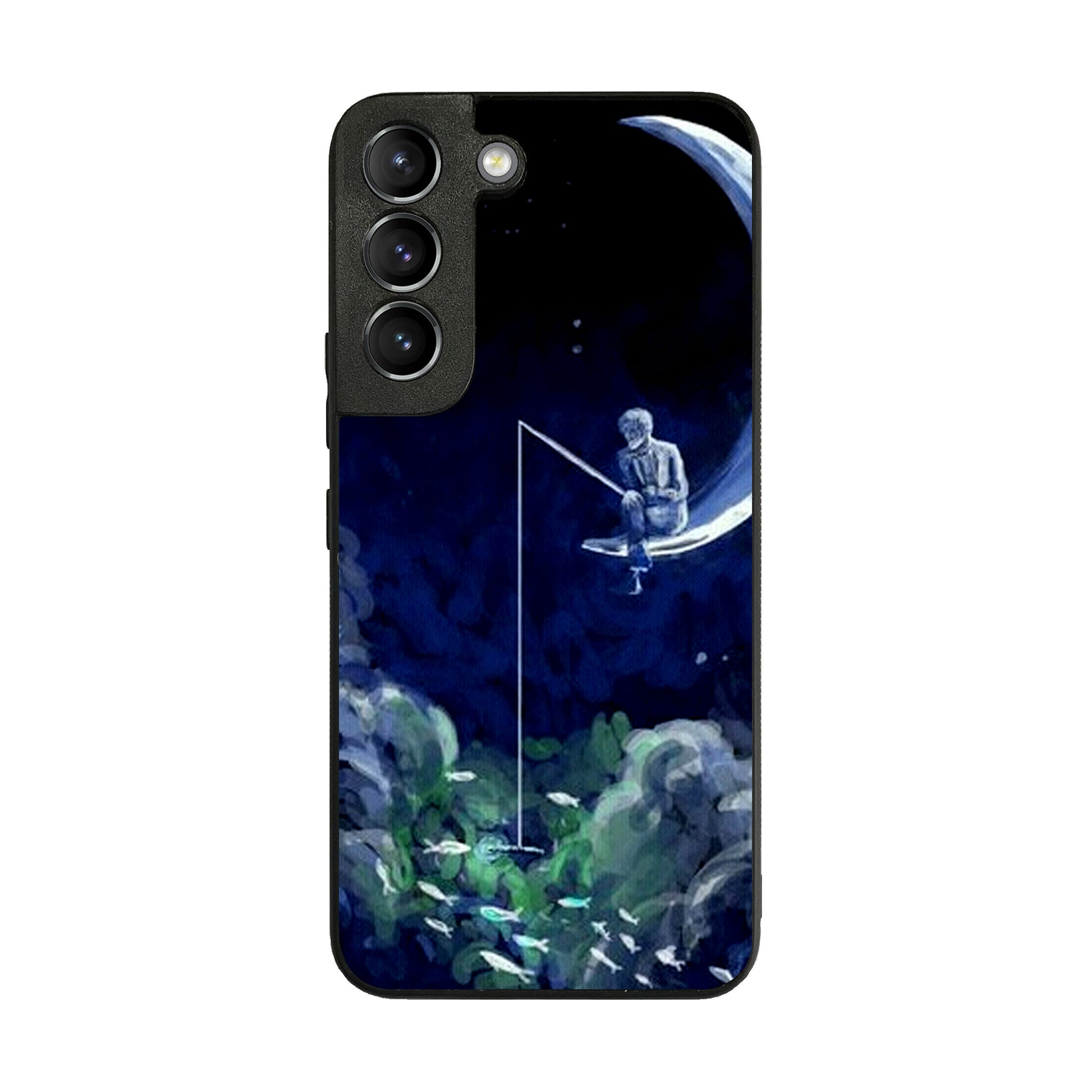 Tardis Walking To The Moon Galaxy S22 / S22 Plus Case