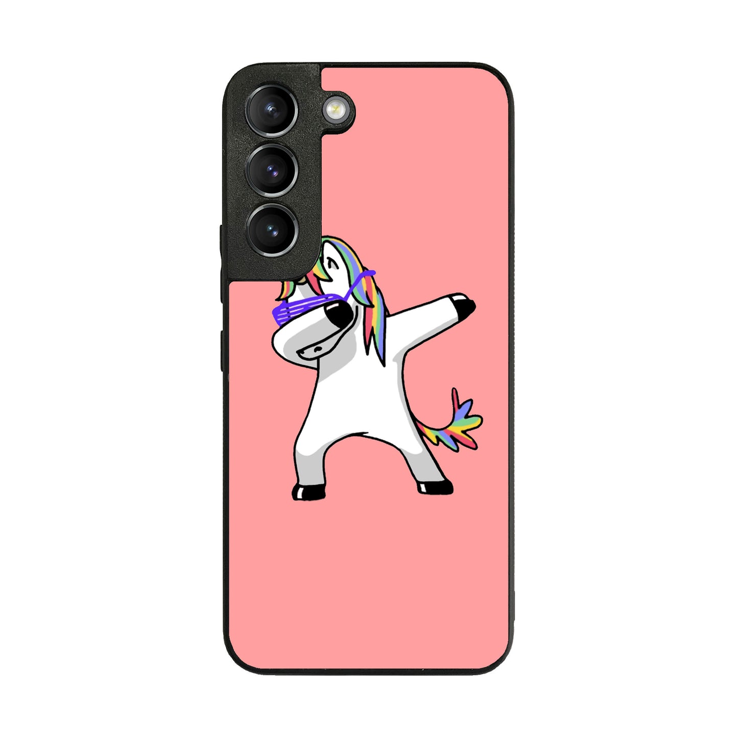 Unicorn Dabbing Pink Galaxy S22 / S22 Plus Case