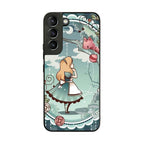 Alice And Cheshire Cat Poster Galaxy S22 / S22 Plus Case