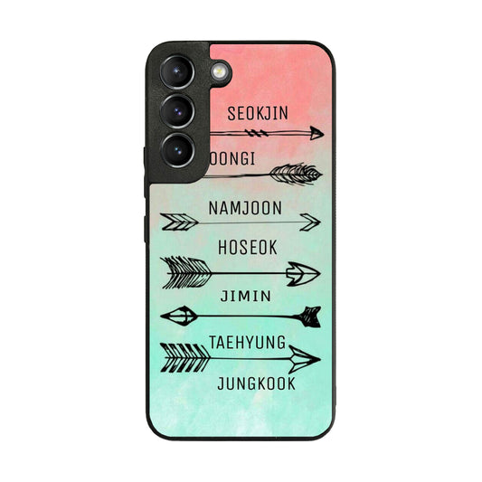 BTS Members Name Galaxy S22 / S22 Plus Case