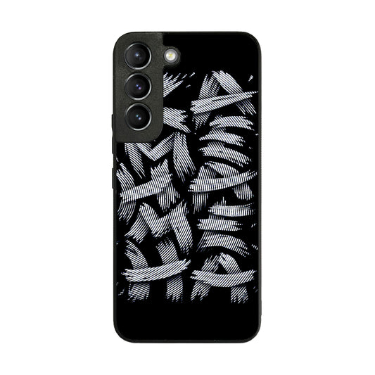 Dragon Ball Kamehameha Font Art Galaxy S22 / S22 Plus Case