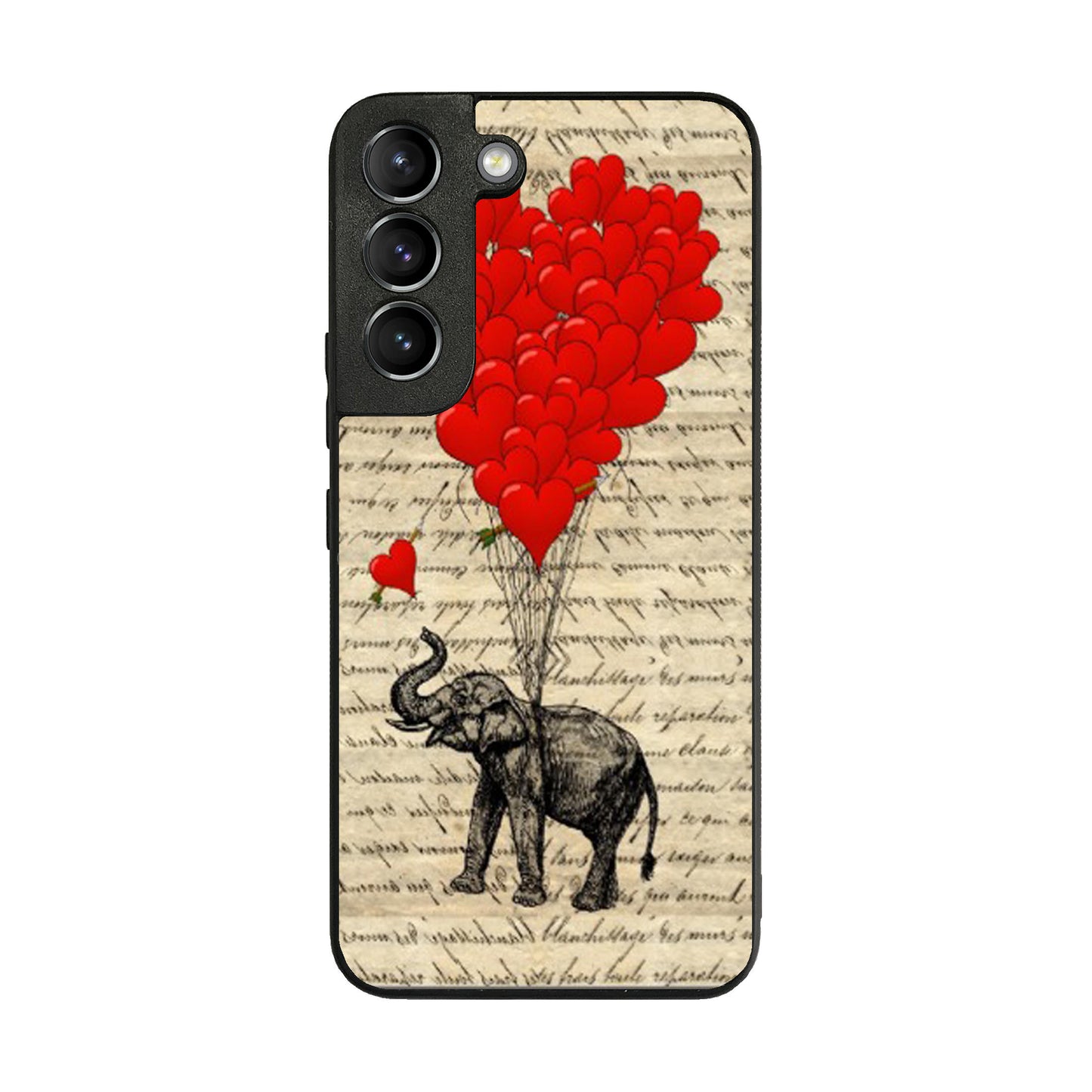 Elephant And Heart Galaxy S22 / S22 Plus Case