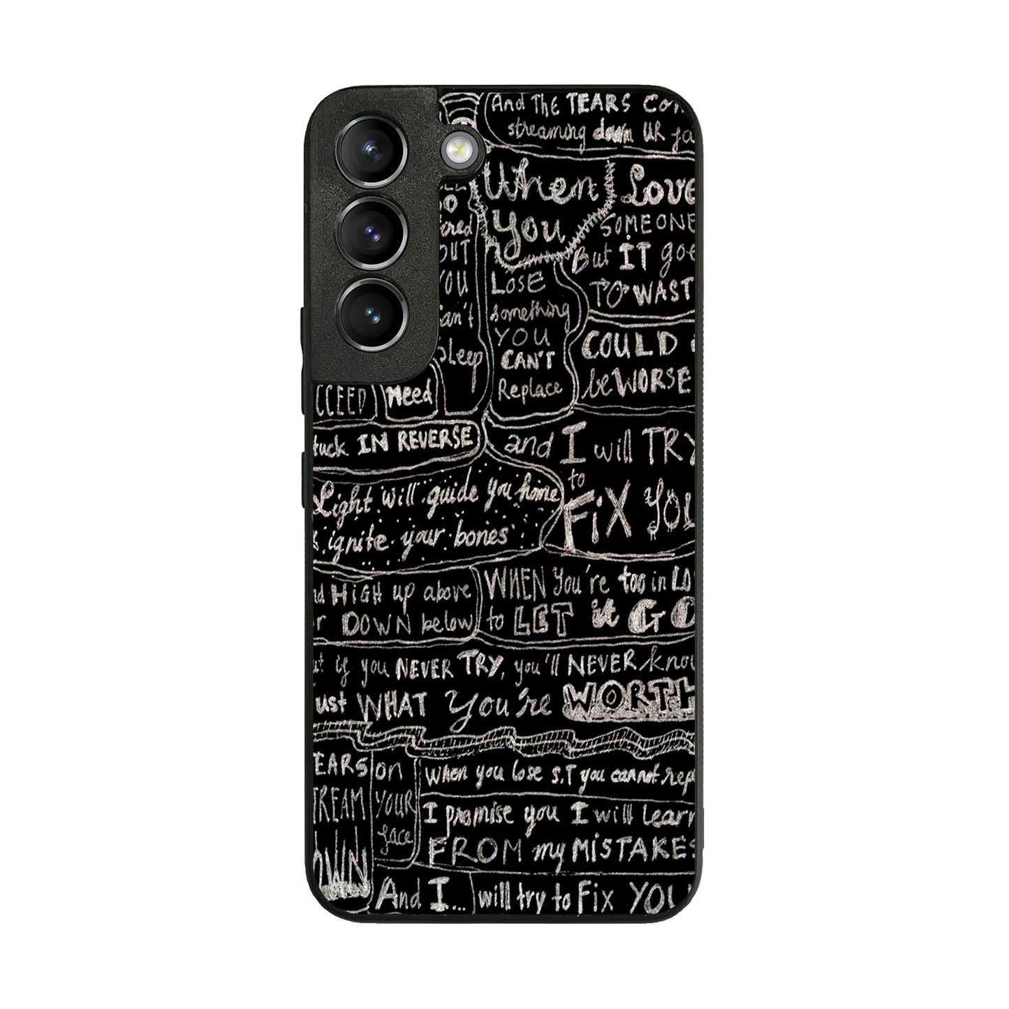 Fix You Lyrics Galaxy S22 / S22 Plus Case