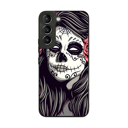 Girl Skull Flower Galaxy S22 / S22 Plus Case