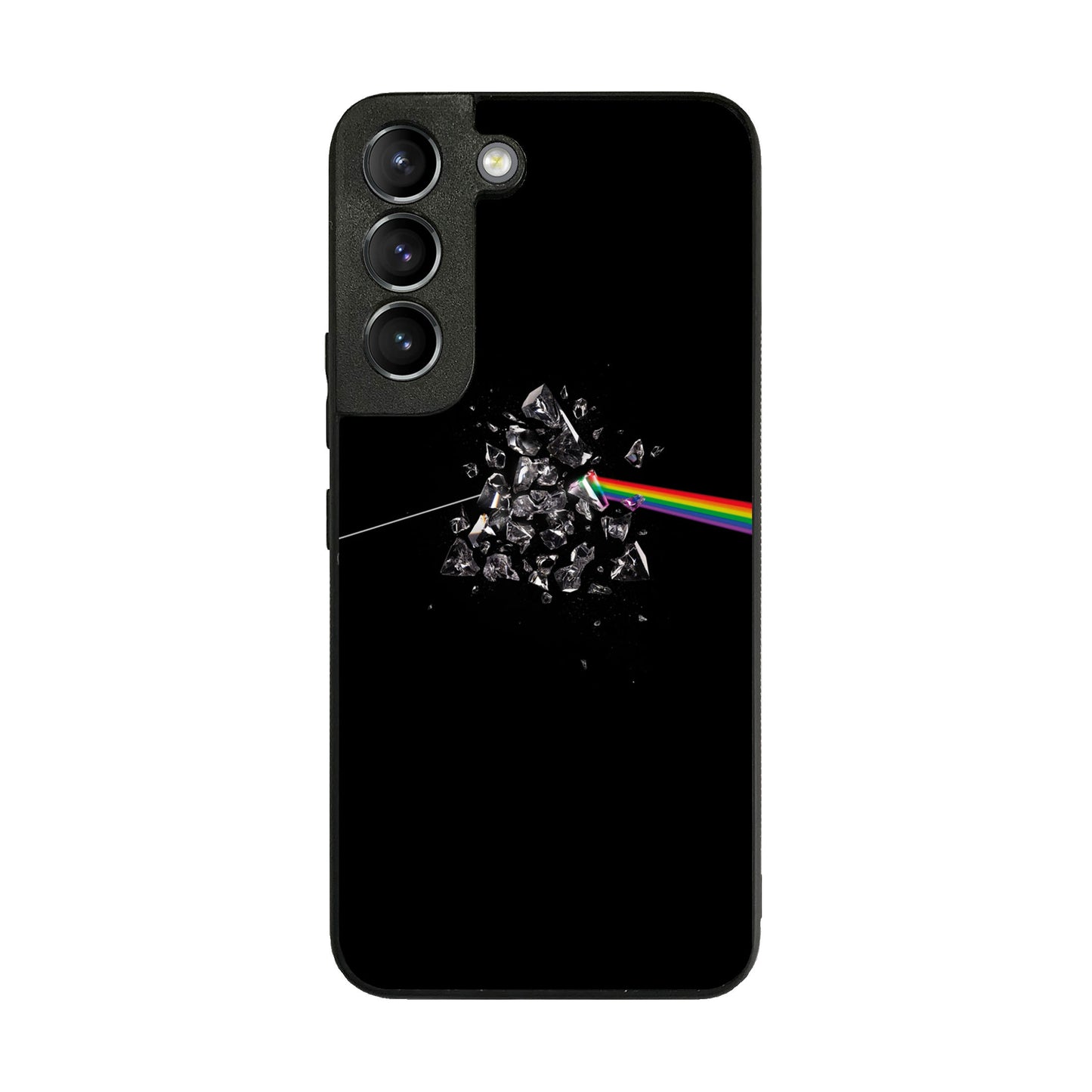 Glass Broken Light Refraction Galaxy S22 / S22 Plus Case