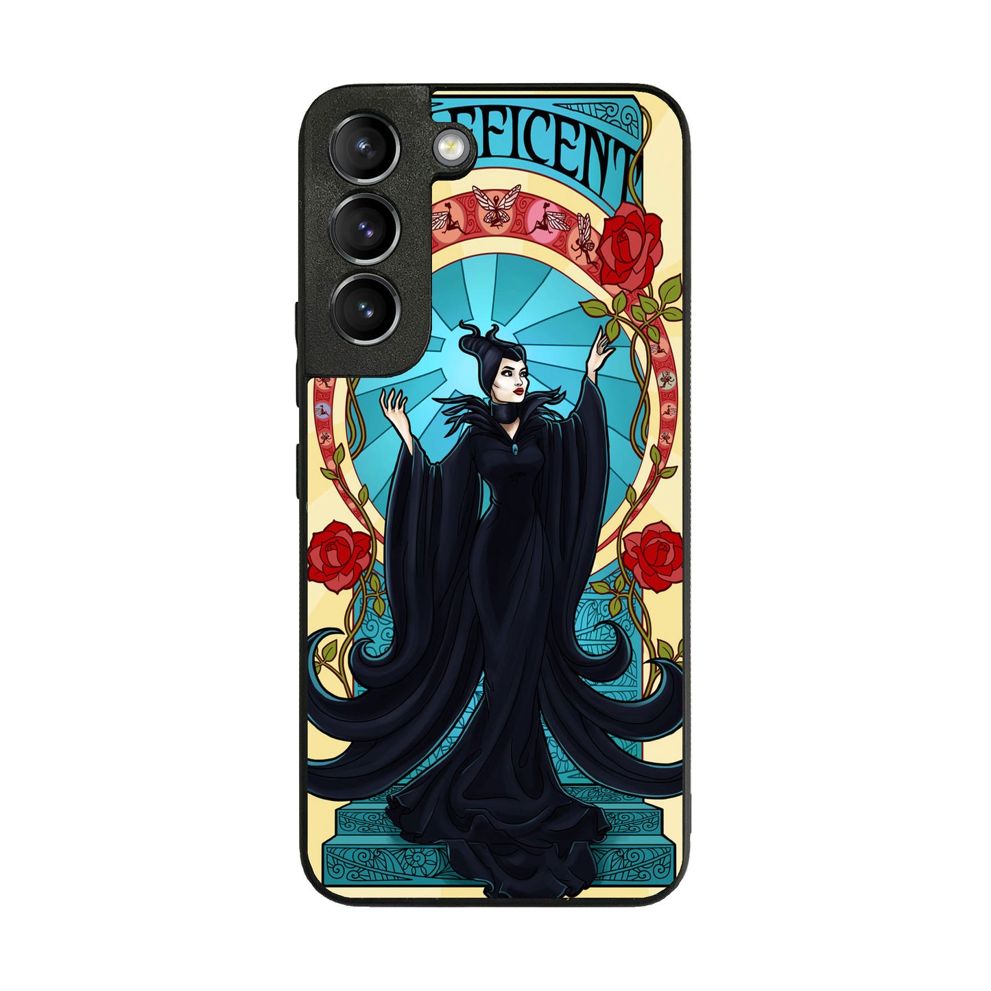 Maleficent With Flower Galaxy S22 / S22 Plus Case