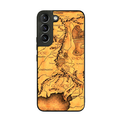 Middle Earth Map Hobbit Galaxy S22 / S22 Plus Case