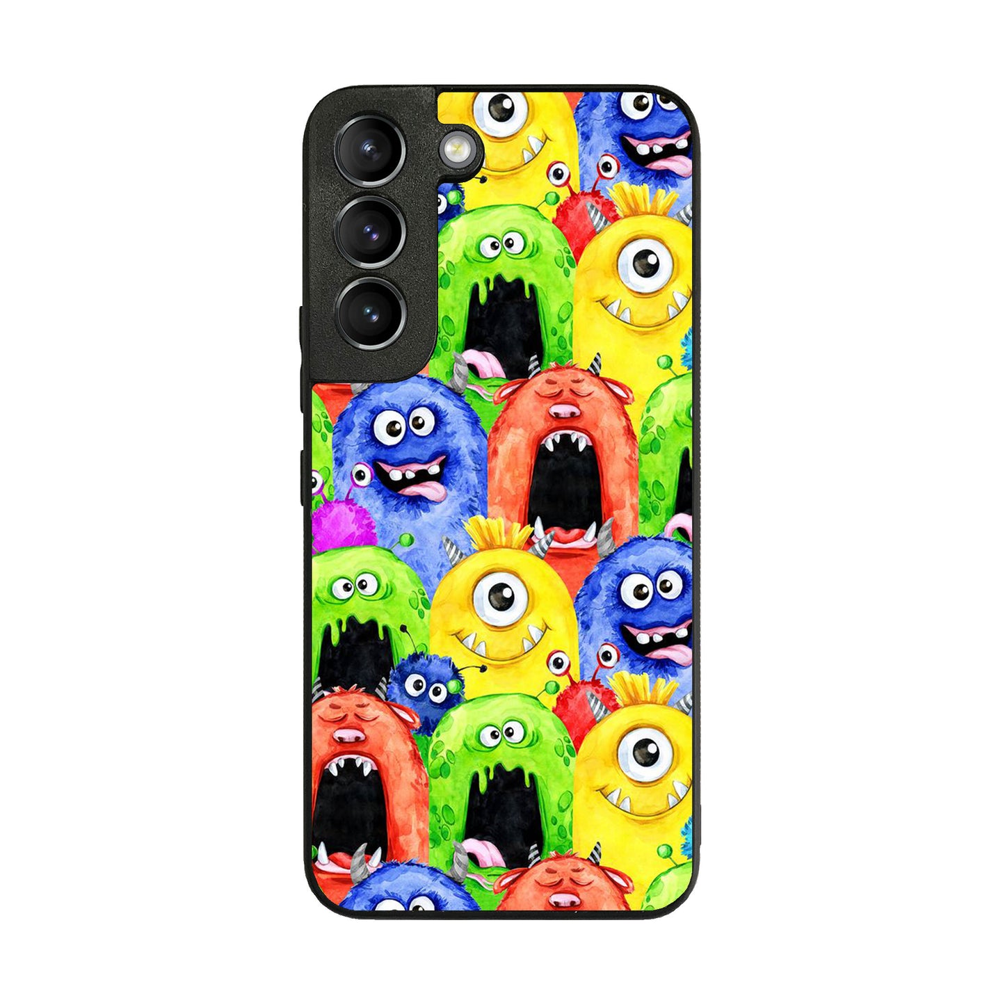 Monster Watercolor Art Galaxy S22 / S22 Plus Case