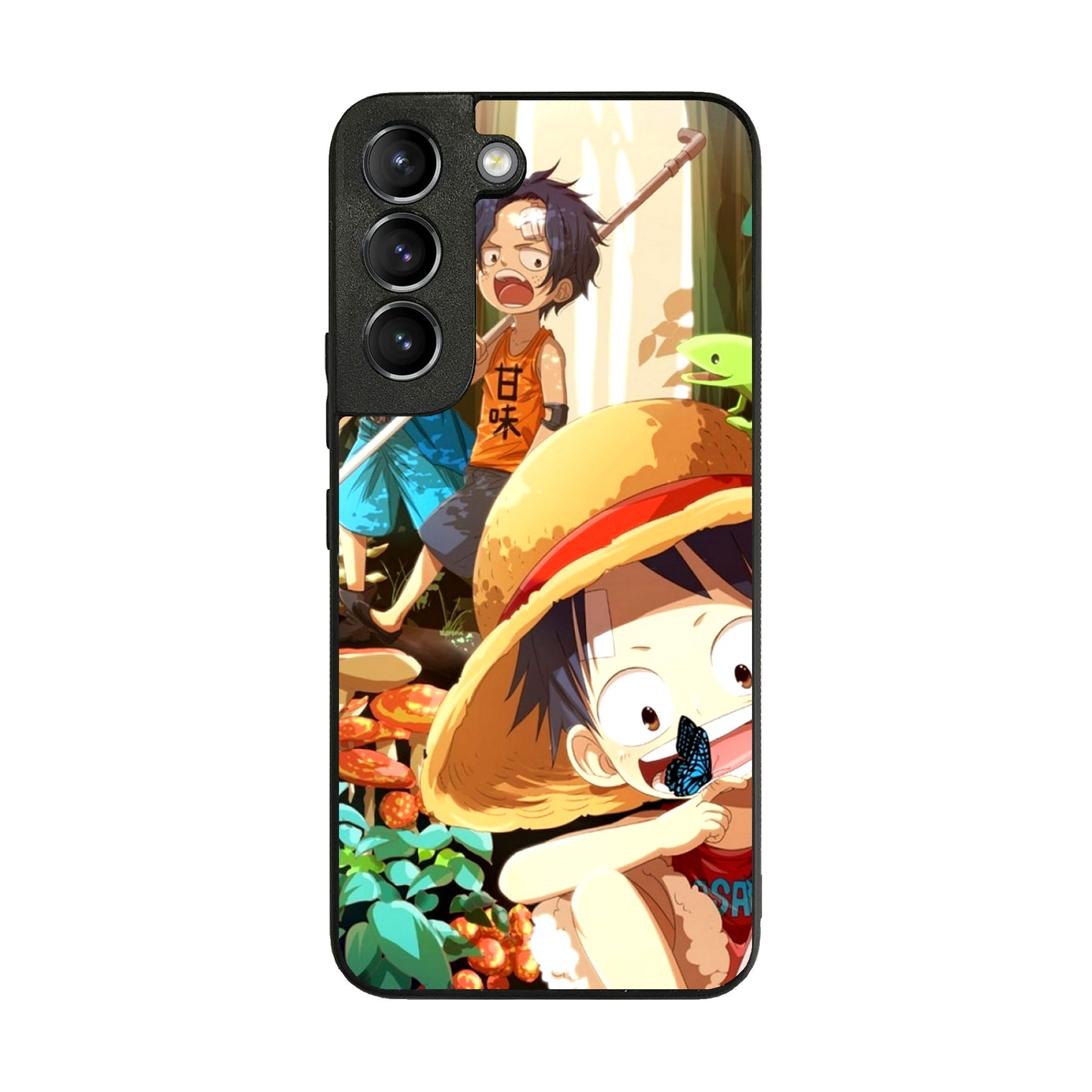 One Piece Little Sabo Ace Luffy Cute Galaxy S22 / S22 Plus Case