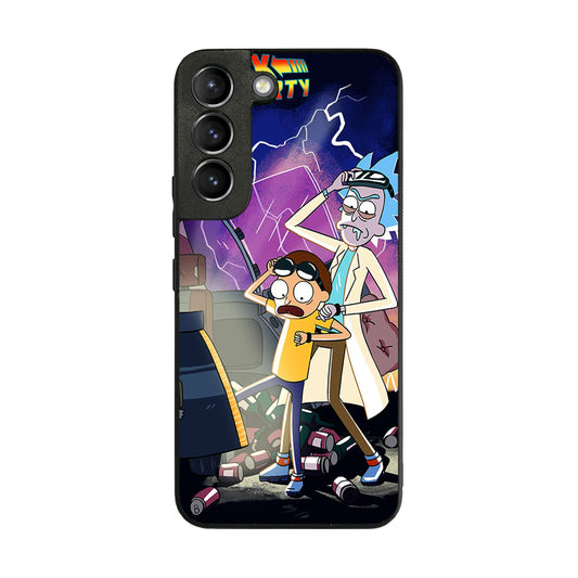 Rick And Morty Back To The Future Galaxy S22 / S22 Plus Case