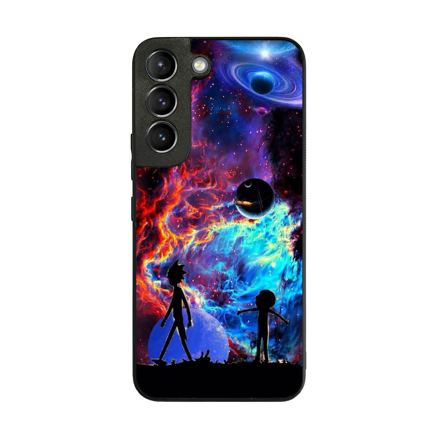 Rick And Morty Flat Galaxy Galaxy S22 / S22 Plus Case