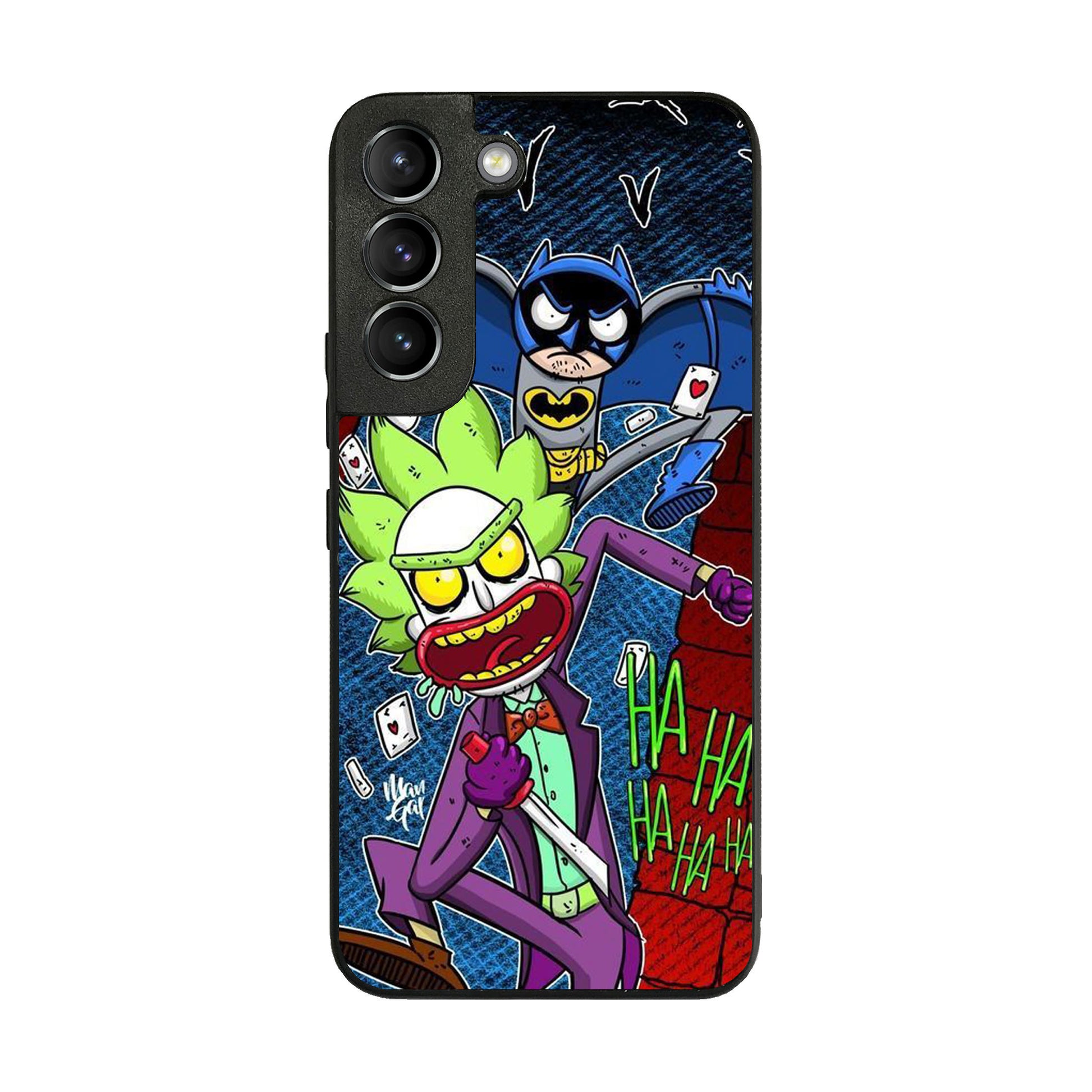 Rick And Morty Bat And Joker Clown Galaxy S22 / S22 Plus Case