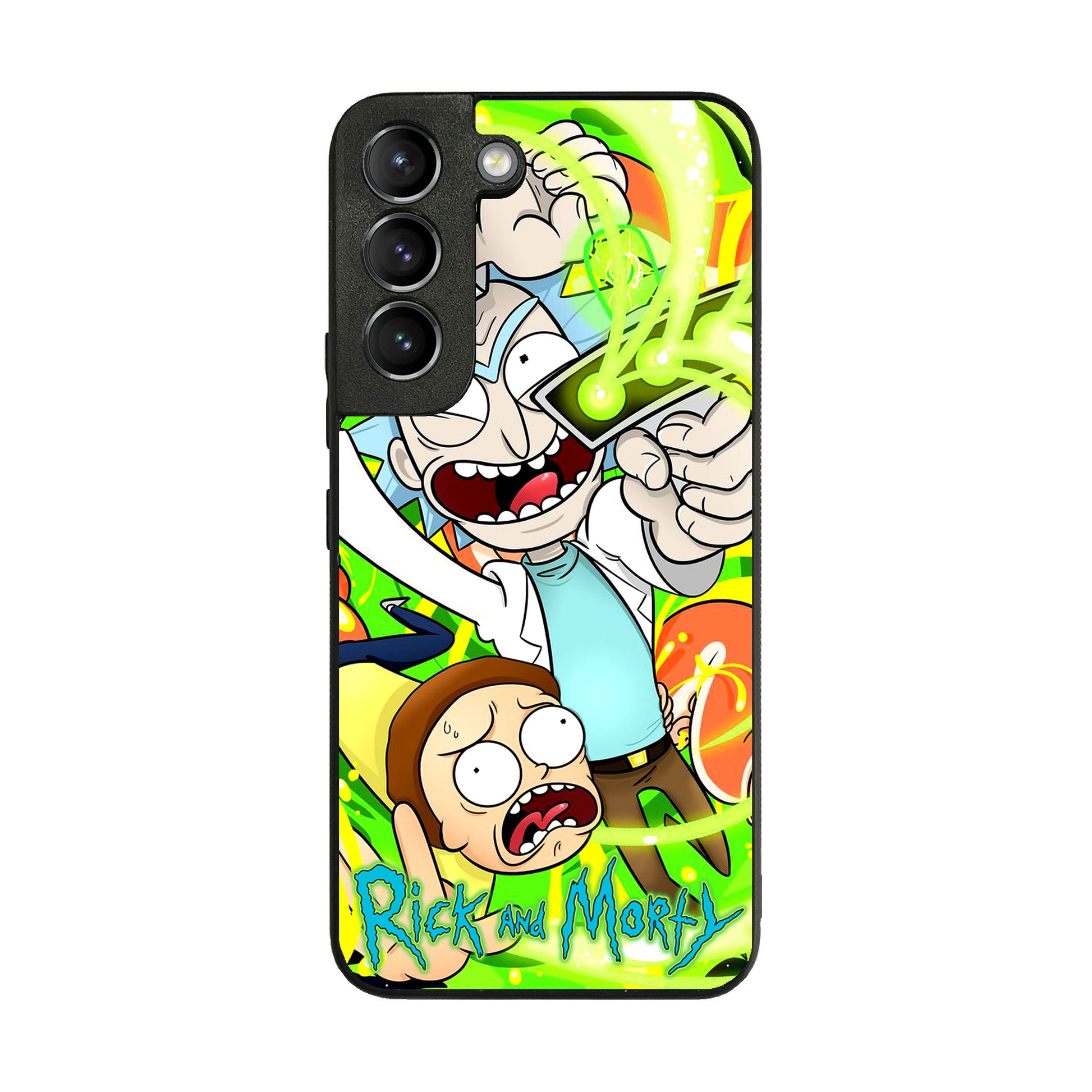 Rick And Morty Shoot Portal Gun Galaxy S22 / S22 Plus Case