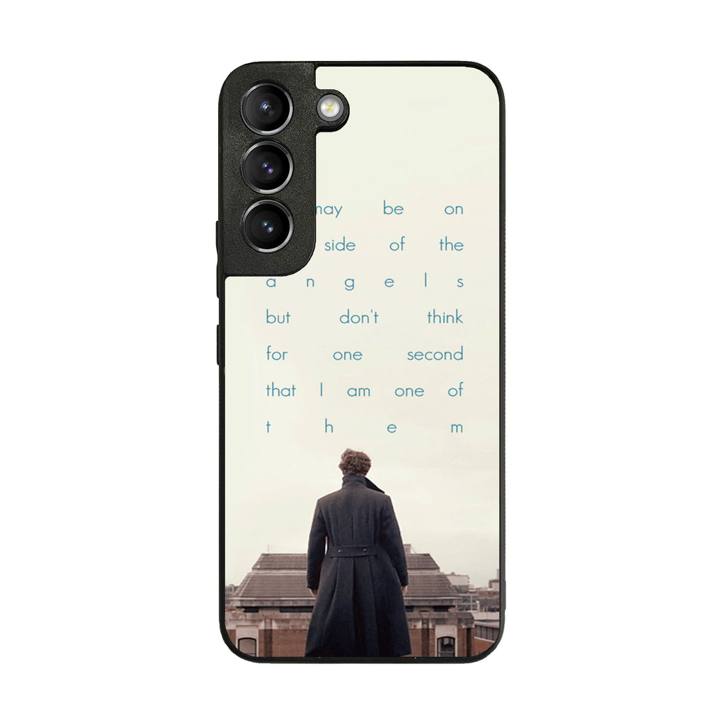 Sherlock Holmes Quote Galaxy S22 / S22 Plus Case