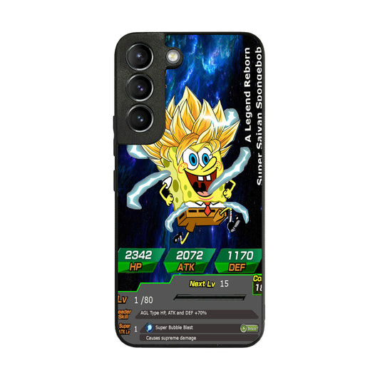 Super Saiyan Spongebob Card Galaxy S22 / S22 Plus Case