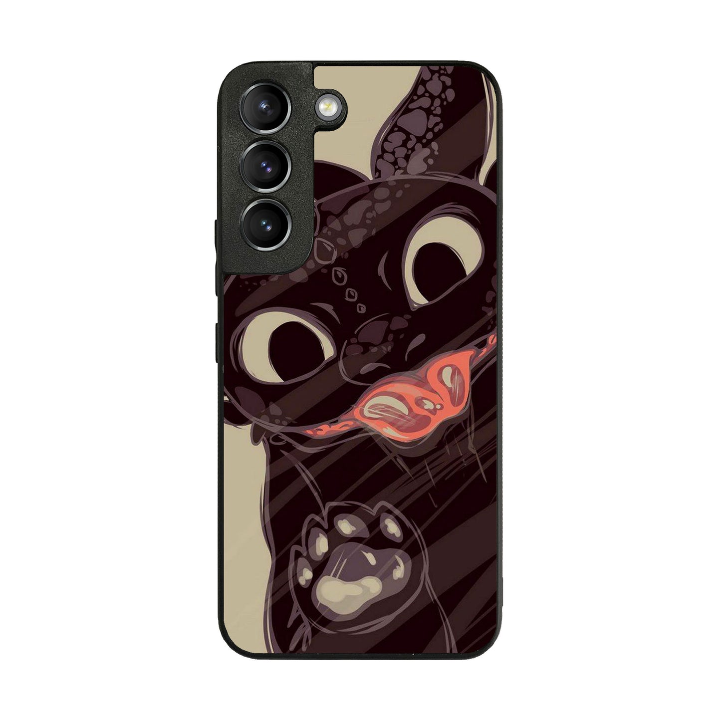 Toothless Dragon Art Galaxy S22 / S22 Plus Case