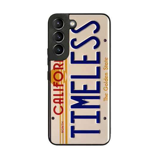 Back to the Future License Plate Timeless Galaxy S22 / S22 Plus Case