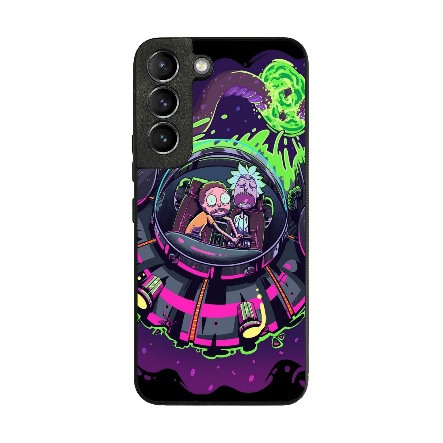 Rick And Morty Spaceship Galaxy S22 / S22 Plus Case