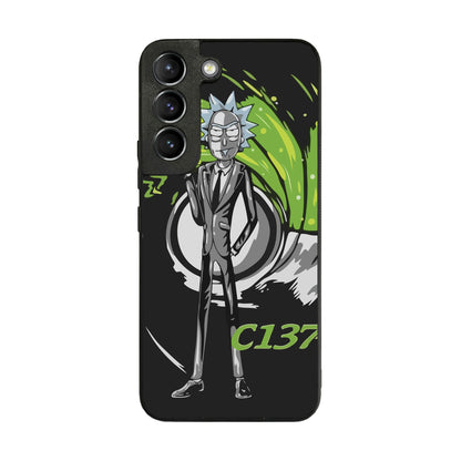 Rick Sanchez Agent C137 Galaxy S22 / S22 Plus Case