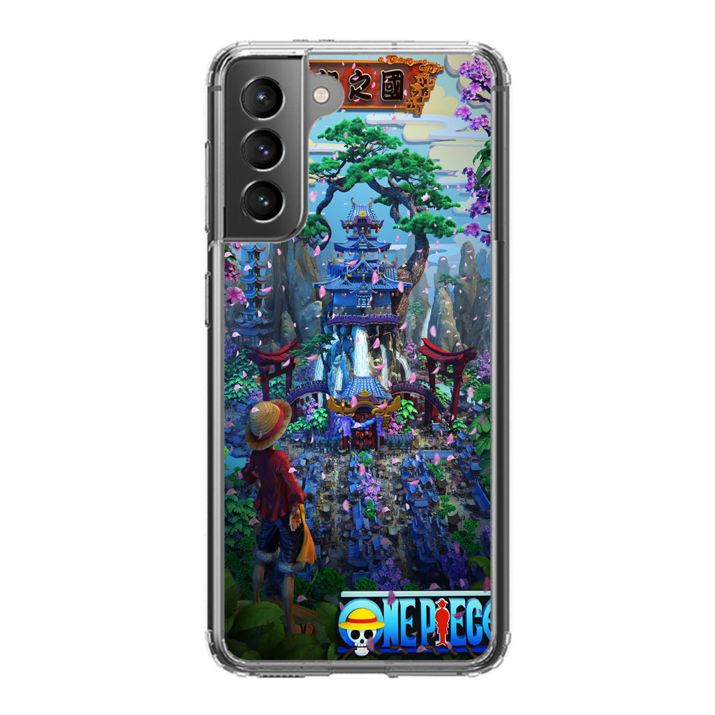 Flower Capital of Wano One Piece Galaxy S22 / S22 Plus Case