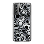 Abstract Art Black White Galaxy S22 / S22 Plus Case