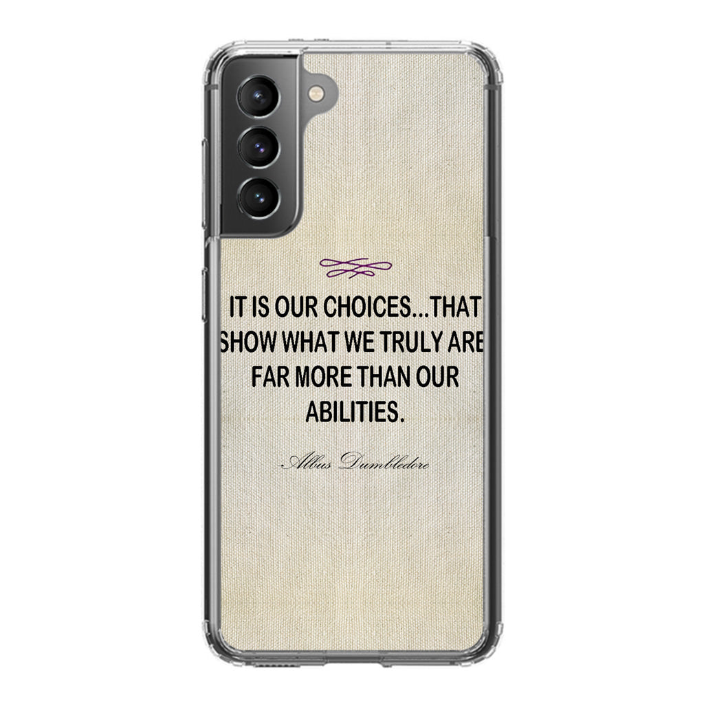 Albus Dumbledore Quote Galaxy S22 / S22 Plus Case