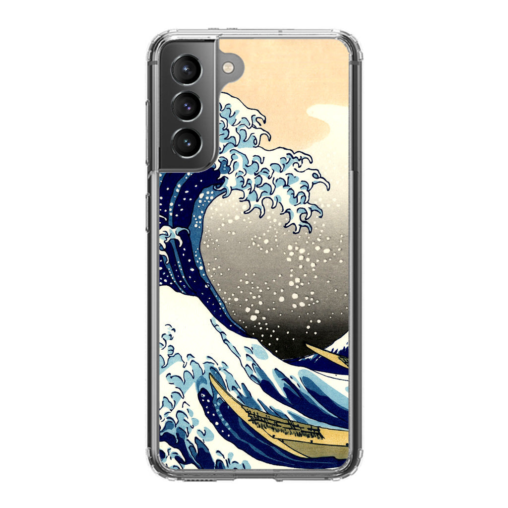 Artistic the Great Wave off Kanagawa Galaxy S22 / S22 Plus Case