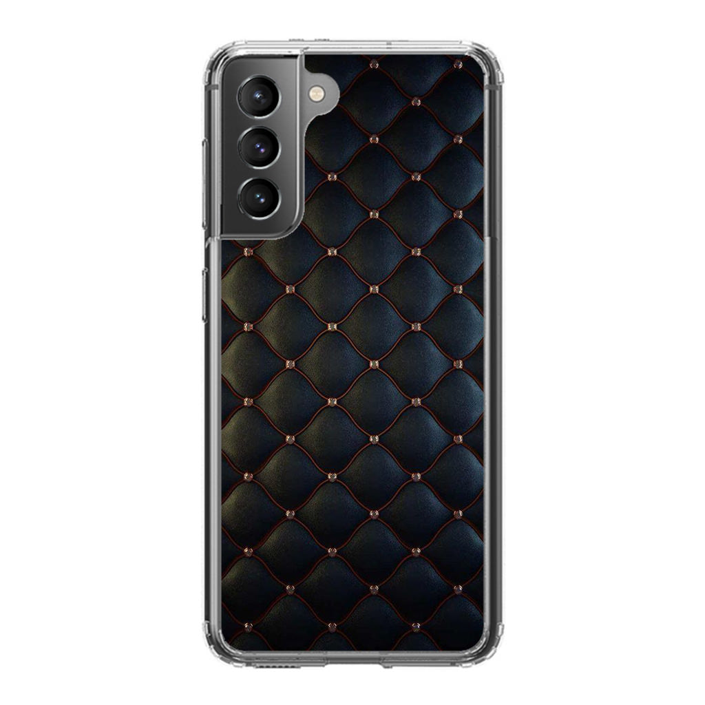 Black Royal Pattern Galaxy S22 / S22 Plus Case