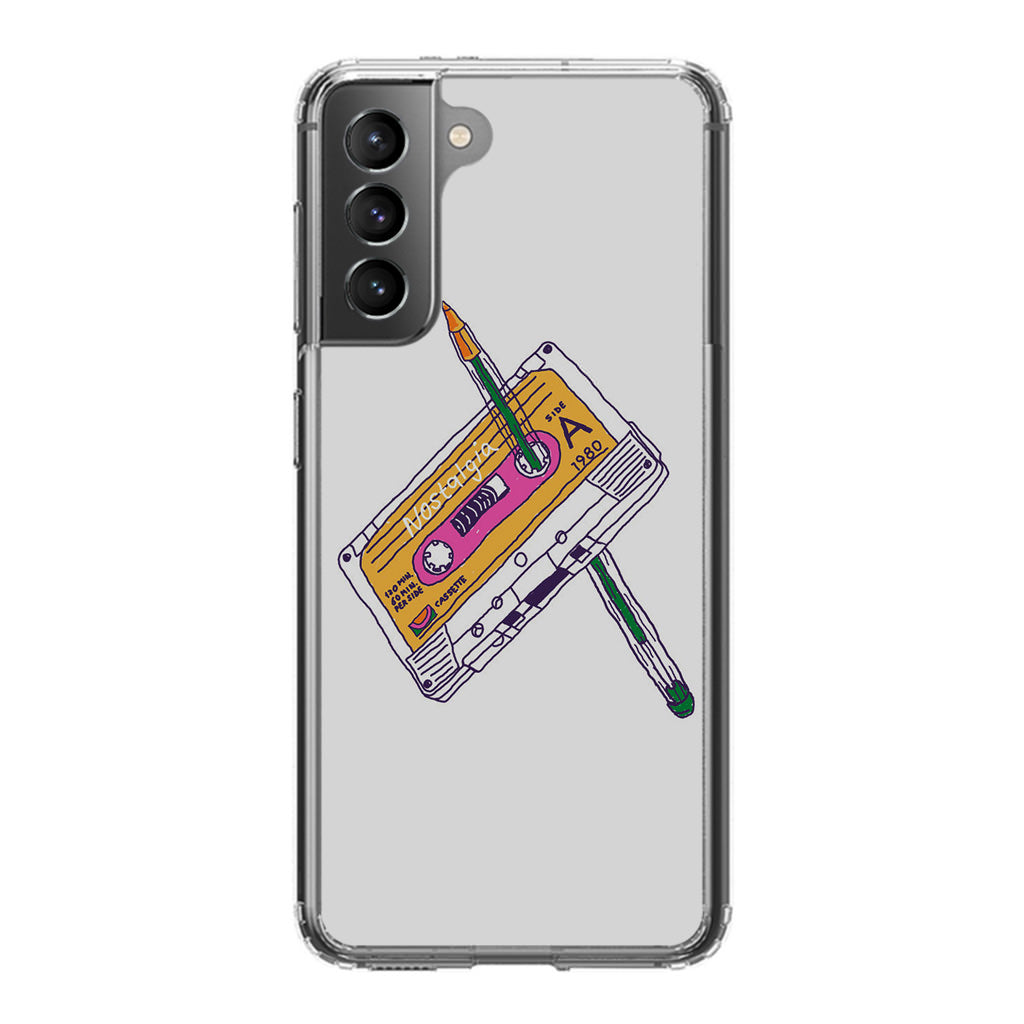 Cassete Tape Old Galaxy S22 / S22 Plus Case