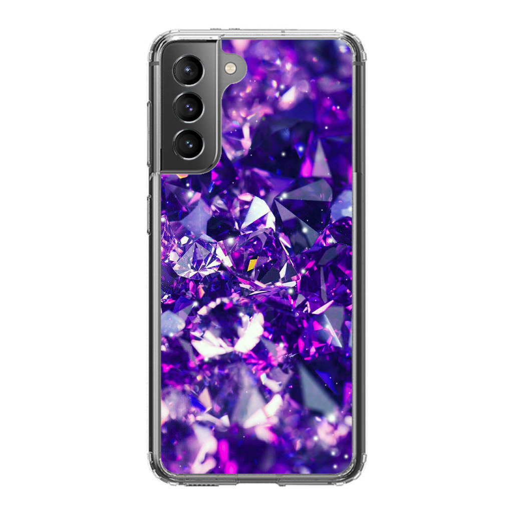 Purple Crystal Galaxy S22 / S22 Plus Case