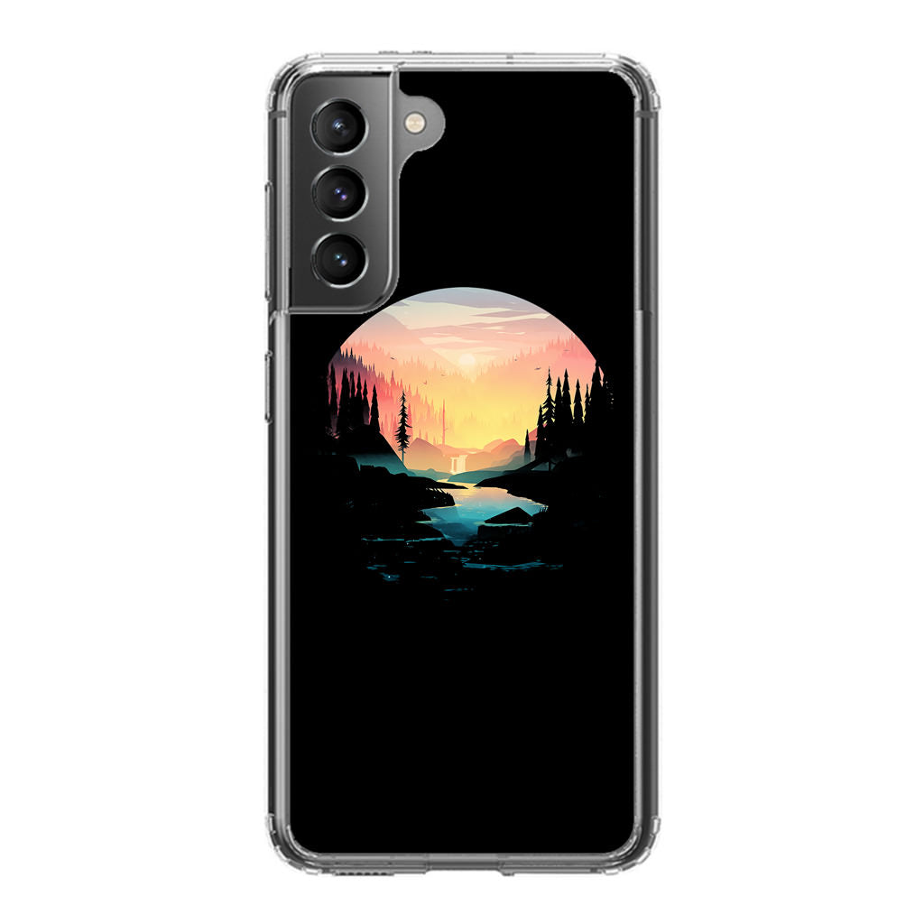 River Path at Dusk Galaxy S22 / S22 Plus Case