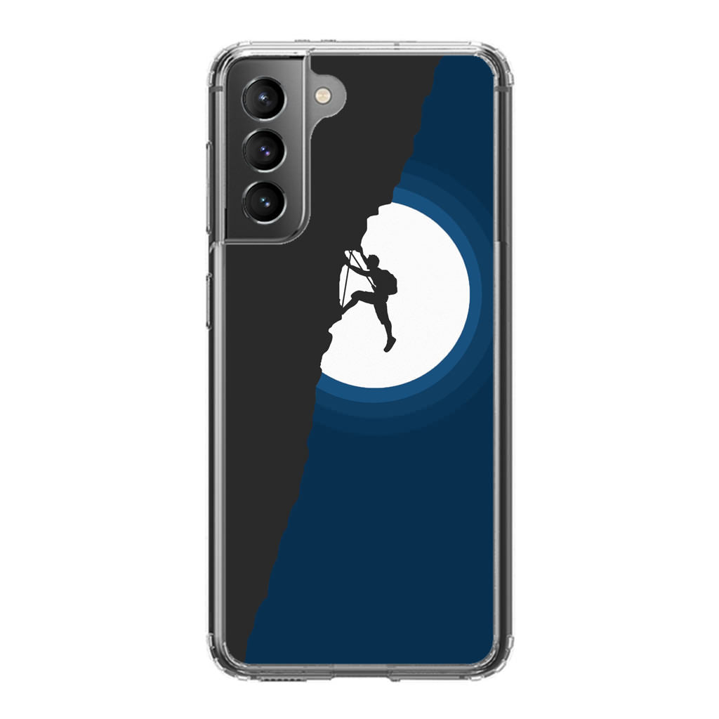 Silhouette of Climbers Galaxy S22 / S22 Plus Case