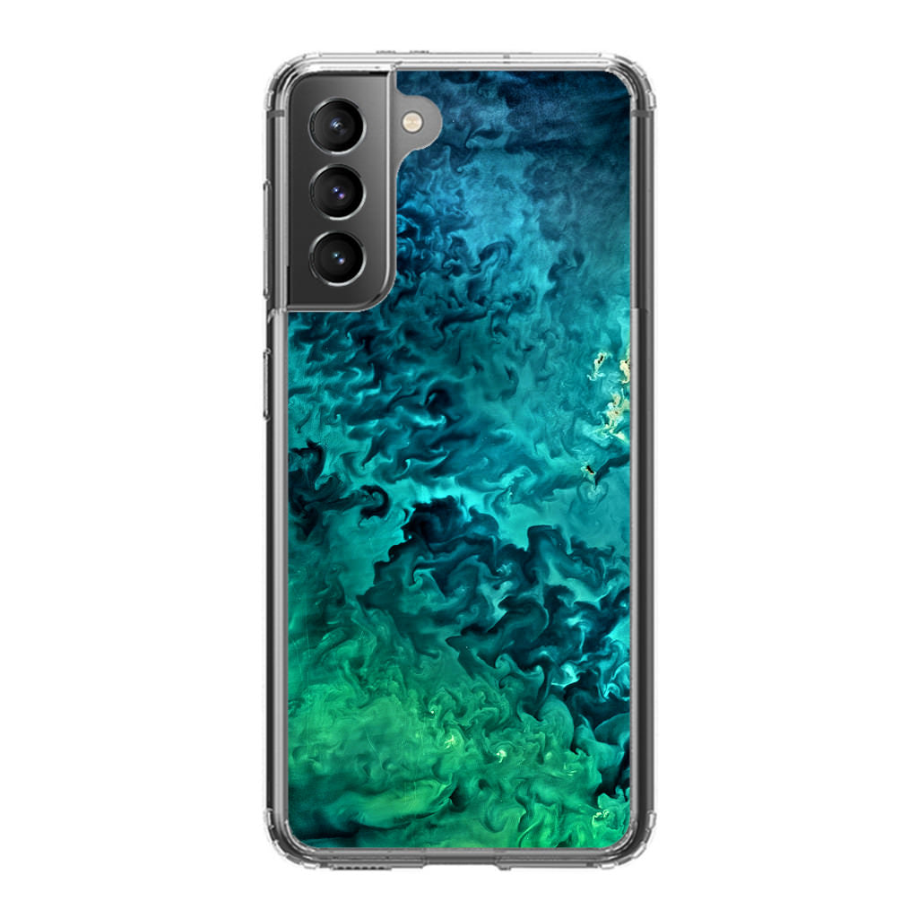 Swirls In The Yellow Sea Galaxy S22 / S22 Plus Case