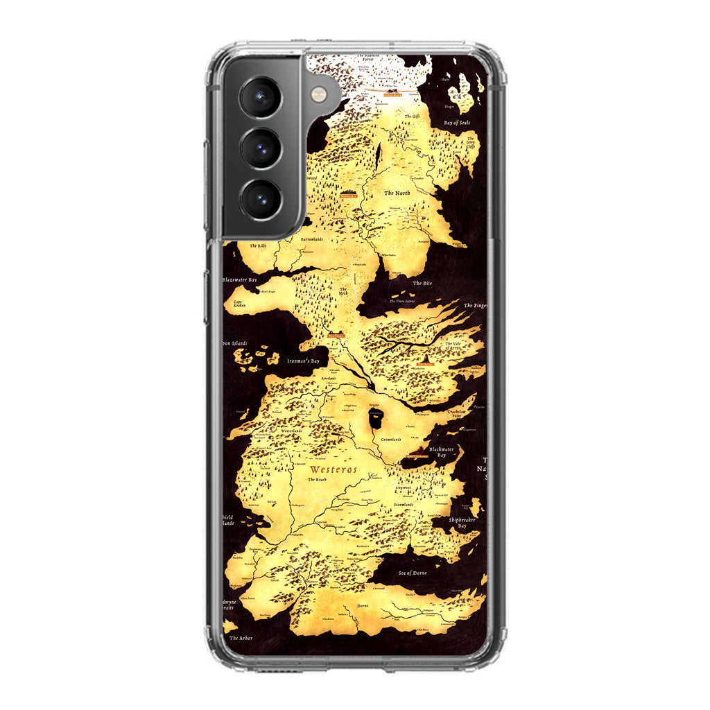 Westeros Map Galaxy S22 / S22 Plus Case