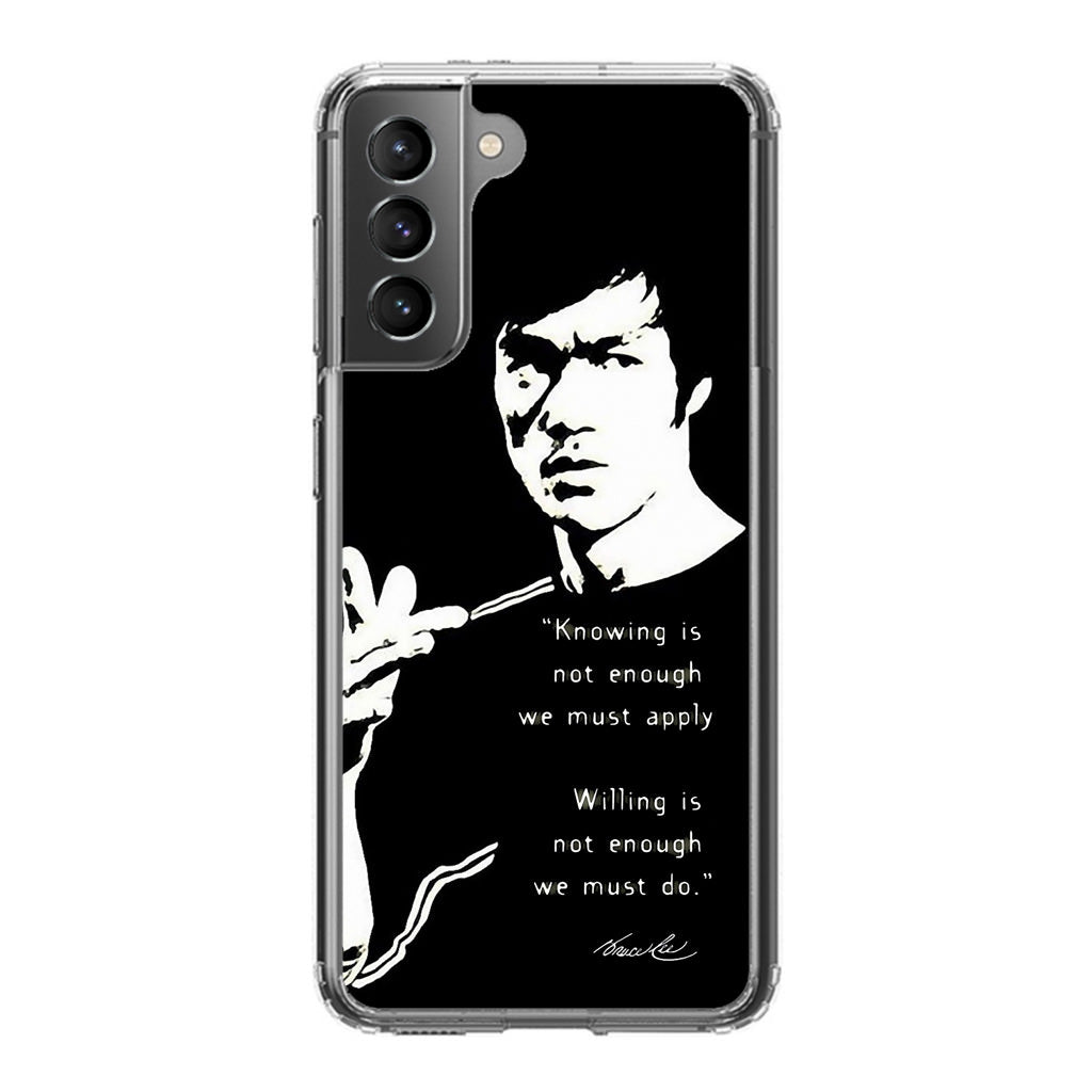 Bruce Lee Quotes Galaxy S22 / S22 Plus Case