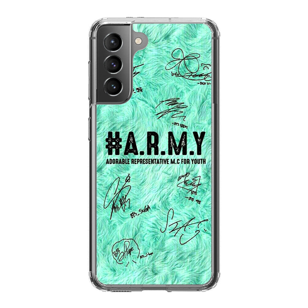 BTS Army Signature Galaxy S22 / S22 Plus Case