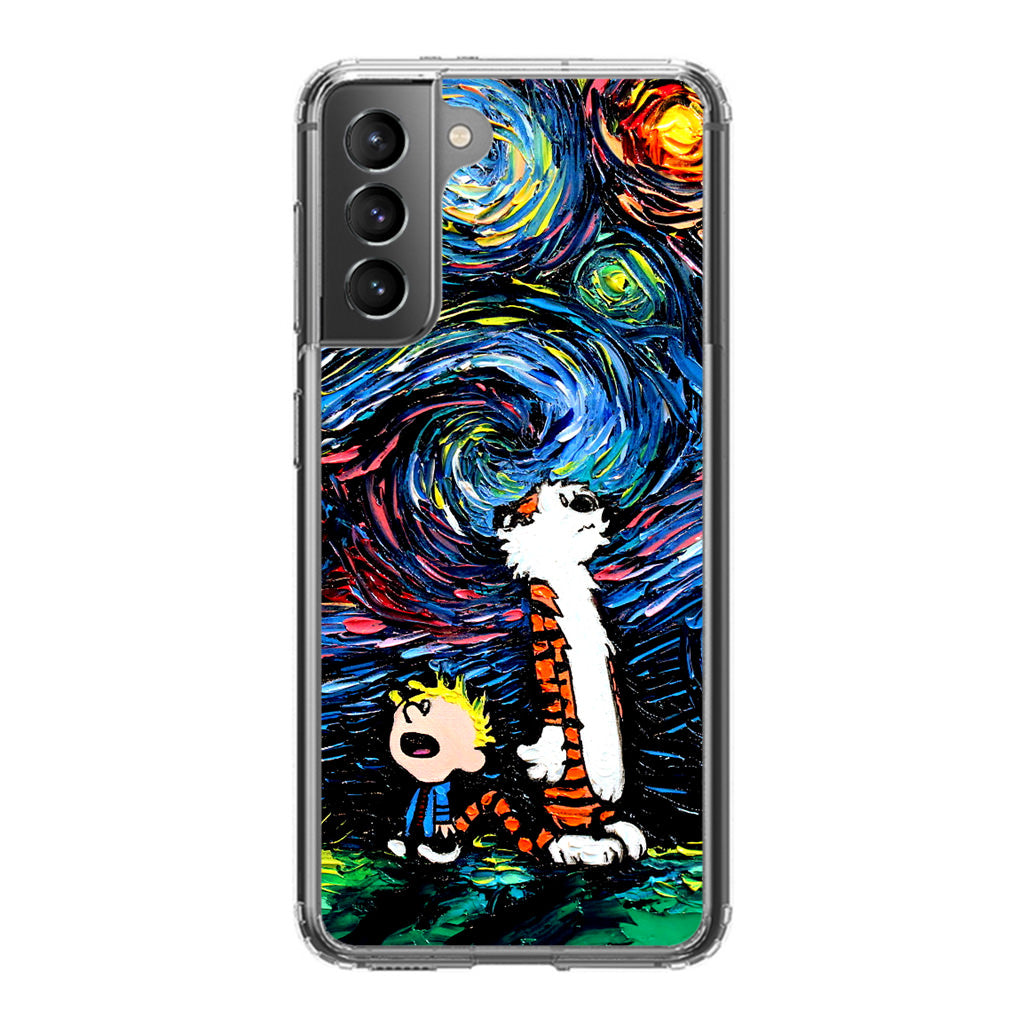 Calvin Art At Starry Night Galaxy S22 / S22 Plus Case